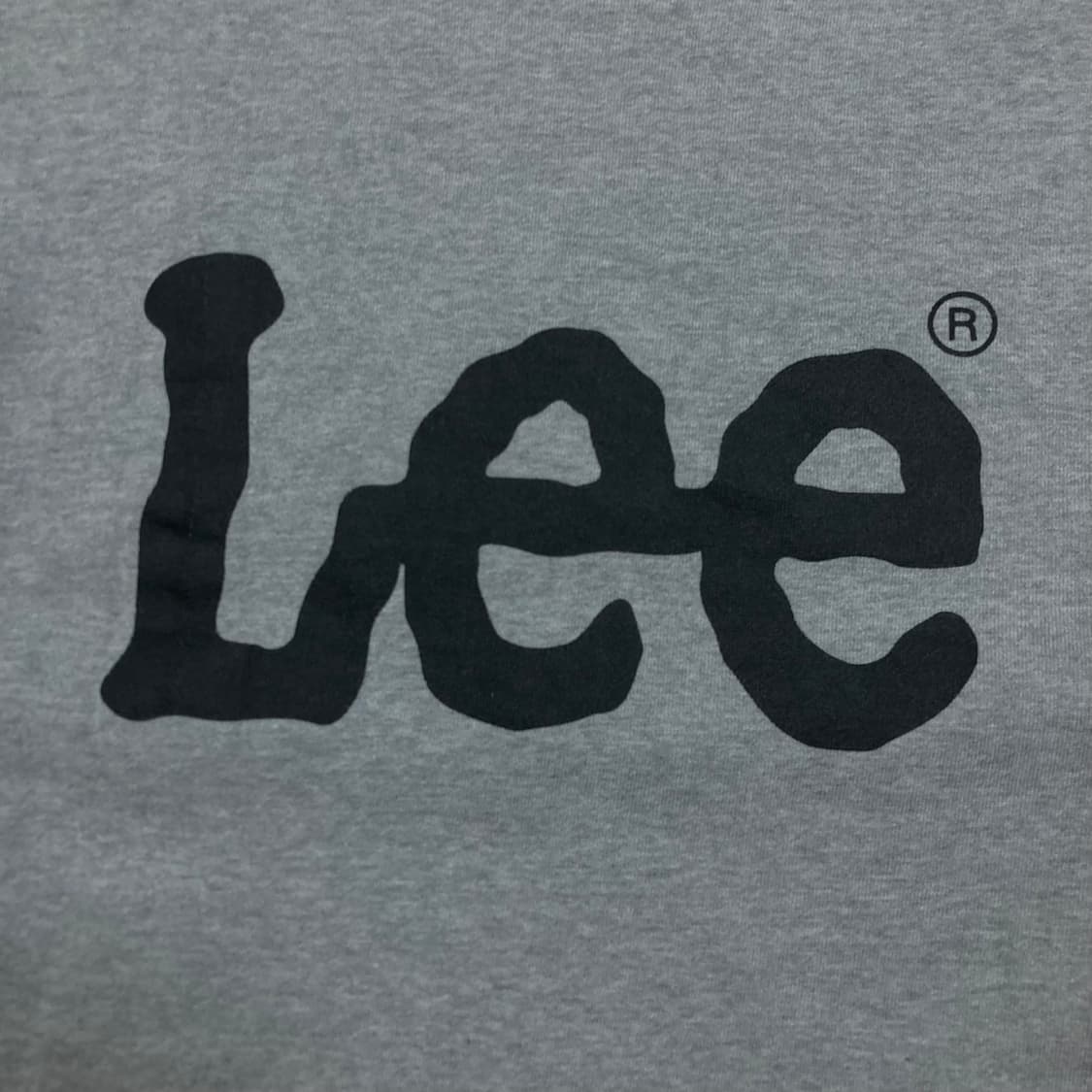 Lee 스펠아웃 빅로고 그레이 맨투맨 상품이미지2