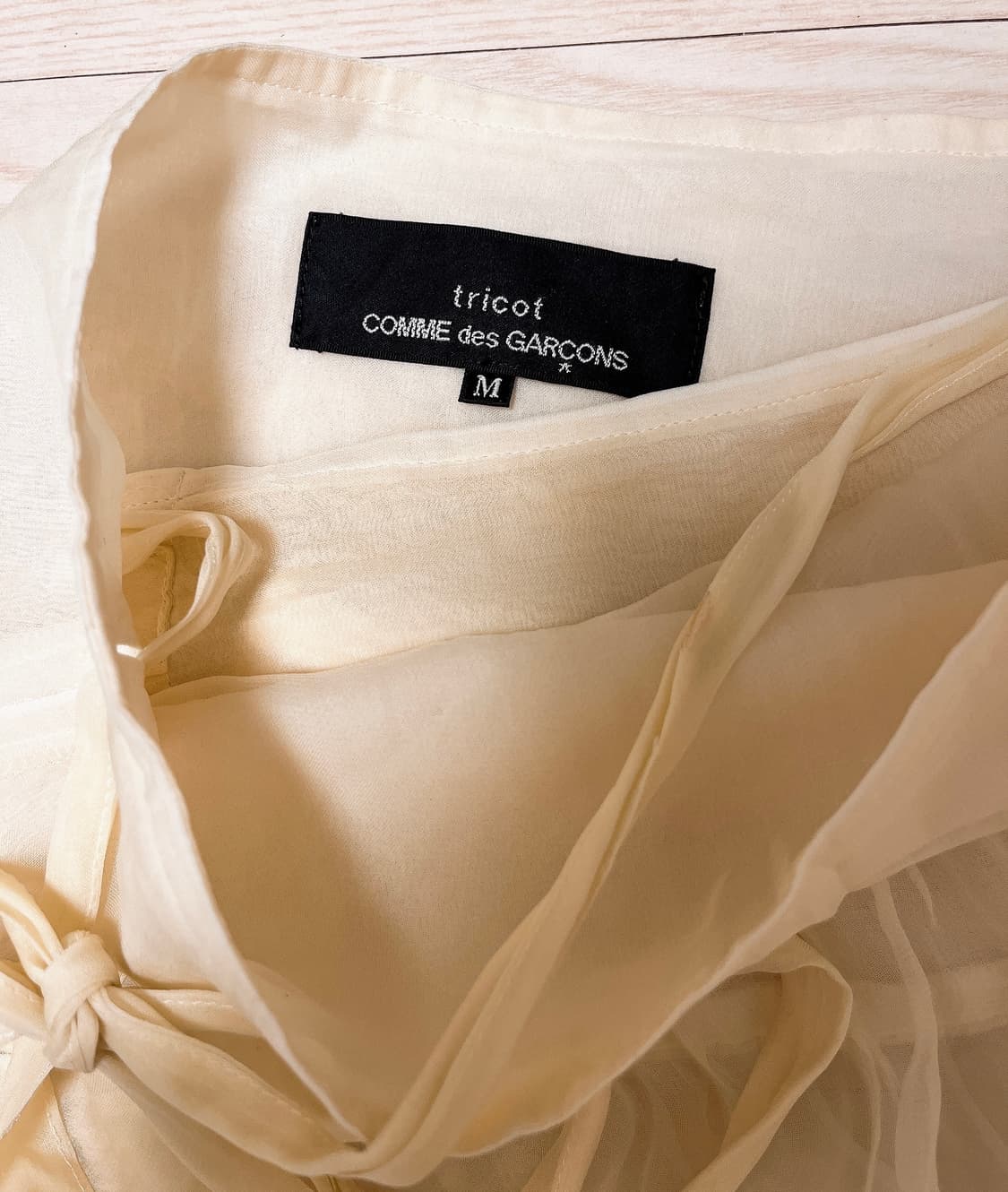 꼼데가르송 레이어드 랩스커트 상품이미지3