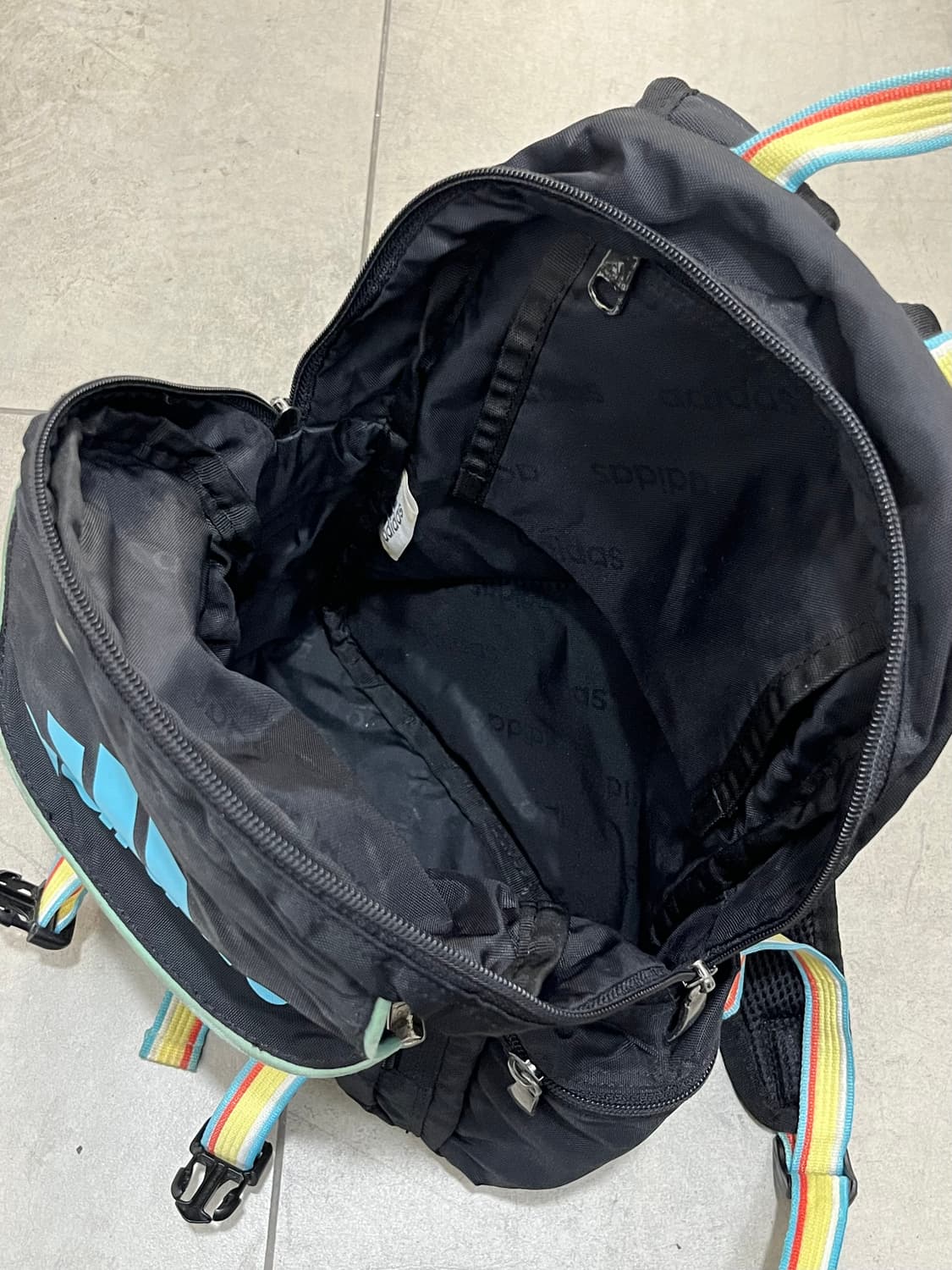 아디다스 00s 빈티지 무지개 미니 백팩  상품이미지10