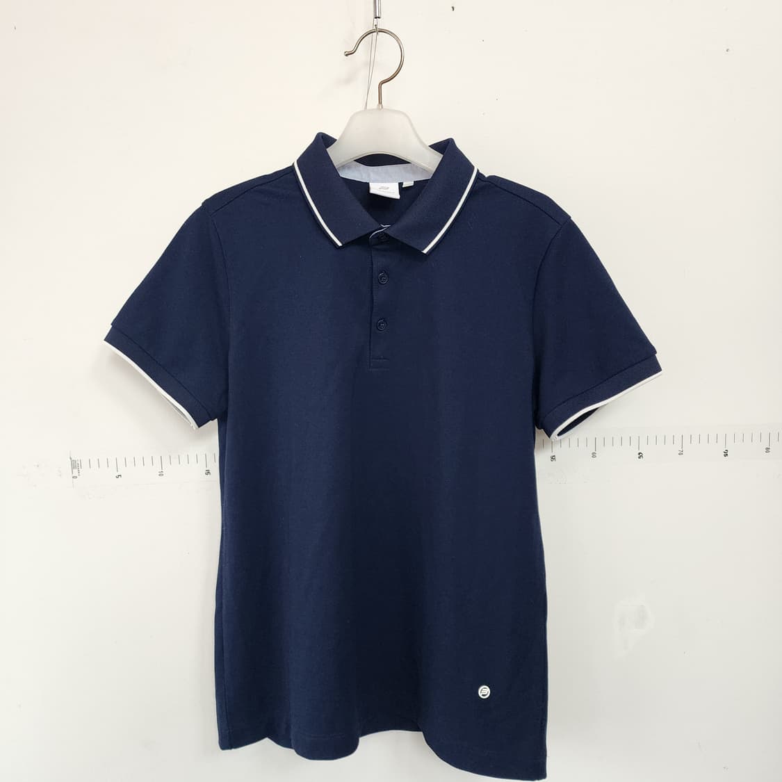 빈폴 네이비 카라 반팔티셔츠 상품이미지1