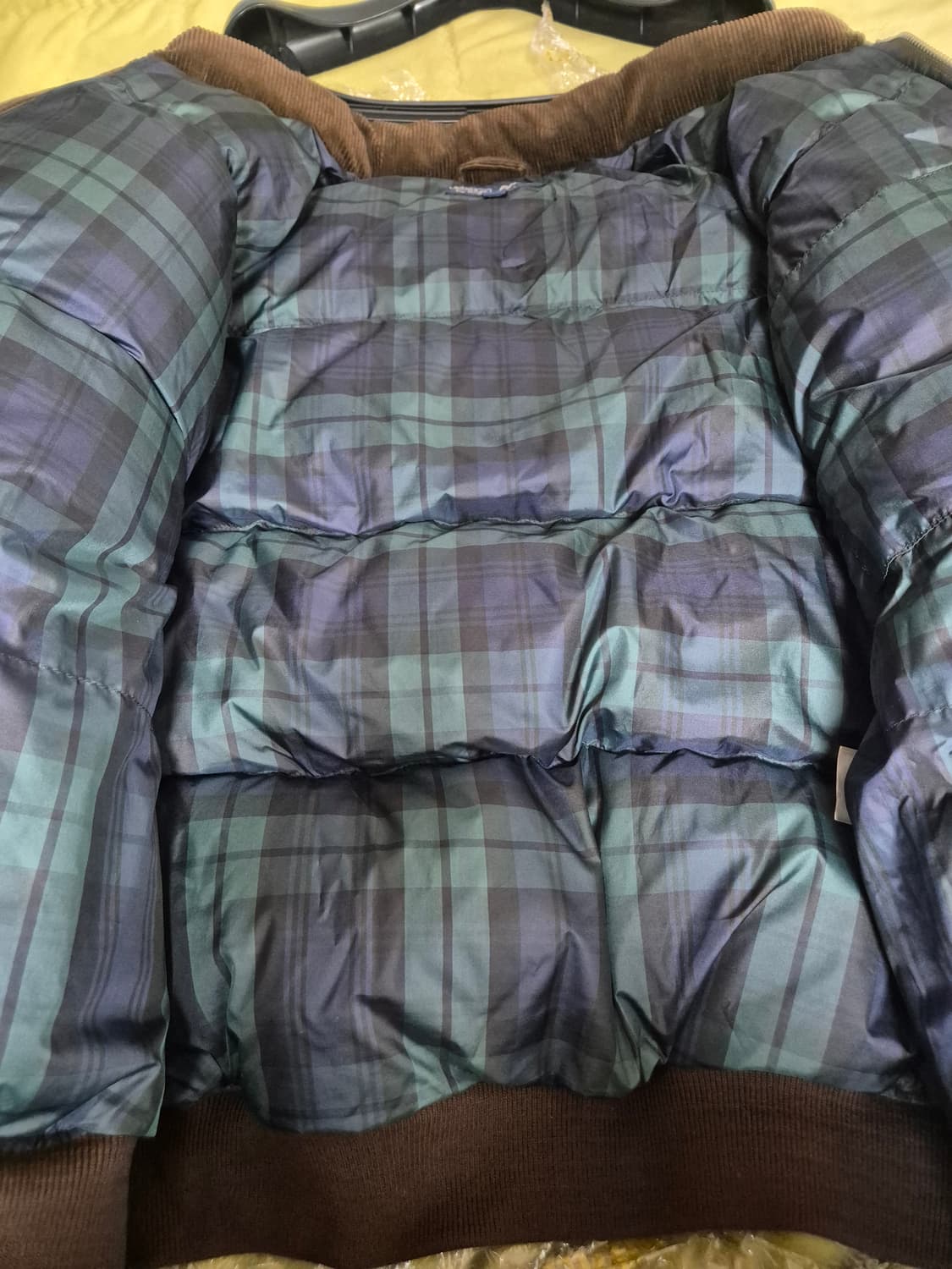 팔라스 폴로 랄프로렌 코듀로이 패딩 브라운 상품이미지7