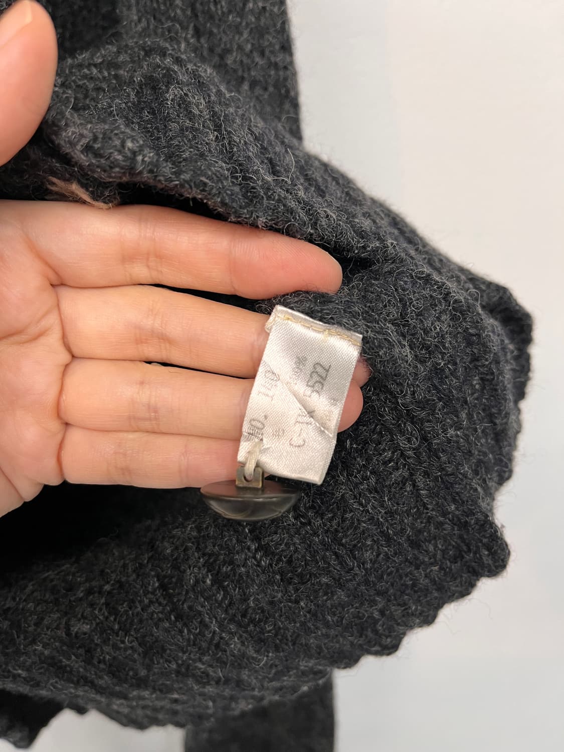 90's DINAMO 스티치 니트 가디건 상품이미지10