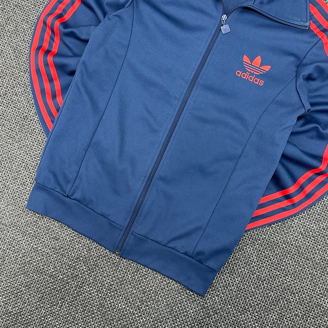 아디다스 유로파 네이비 레드라인 빈티지 져지 95 상품이미지5