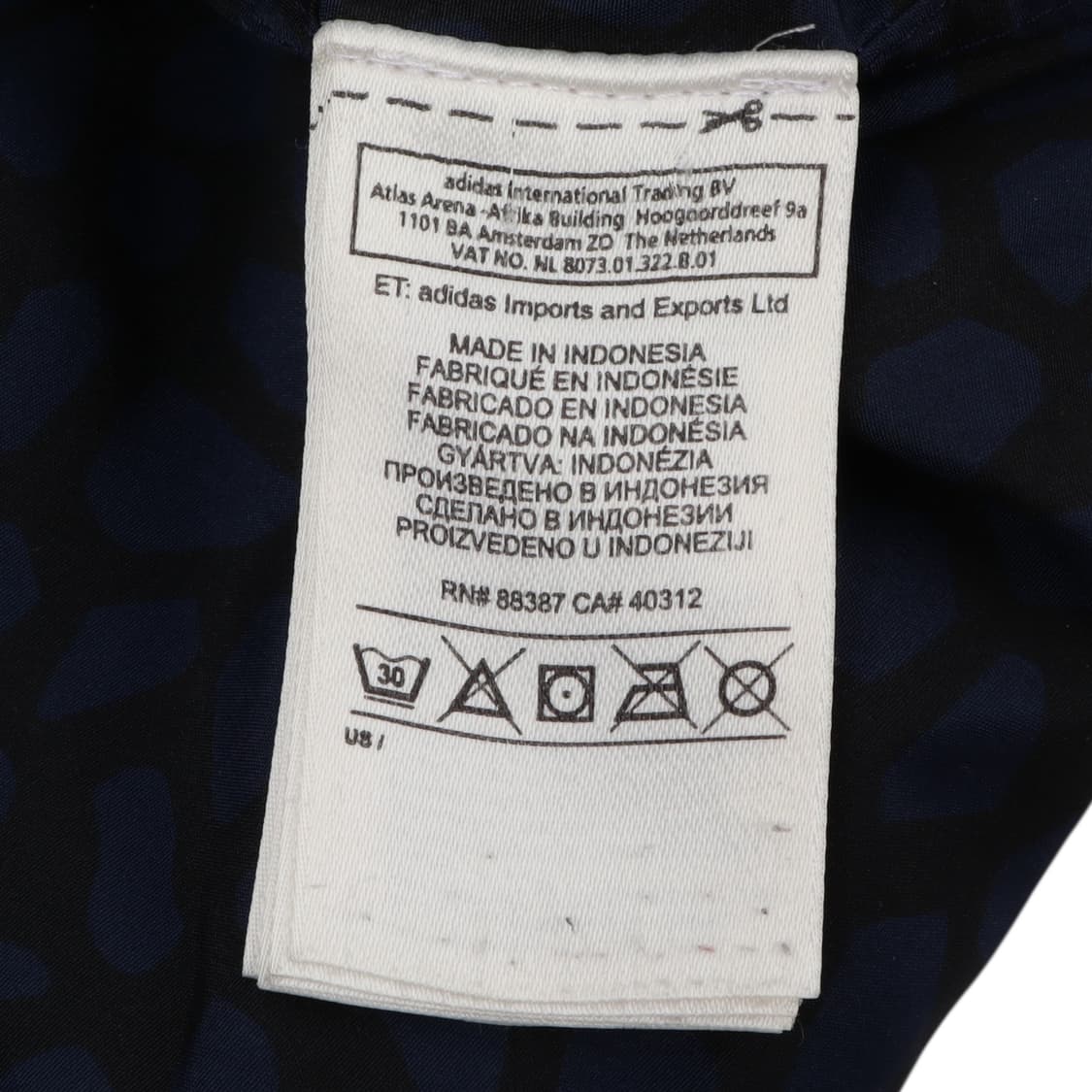 아디다스 x 스텔라 매카트니 하이넥 스트링 패딩 상품이미지9