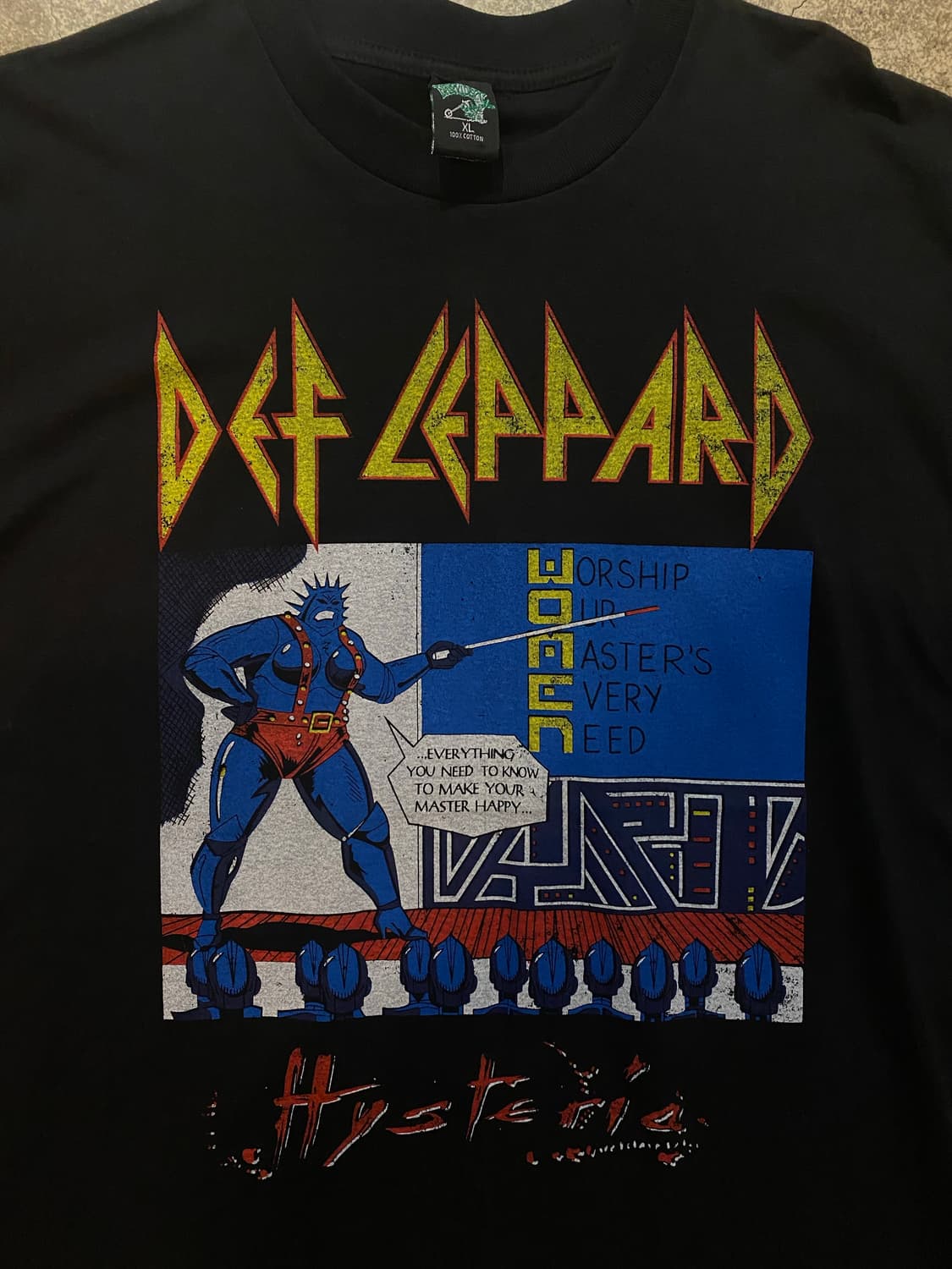 빈티지 데프 레퍼드 반팔티 상품이미지3