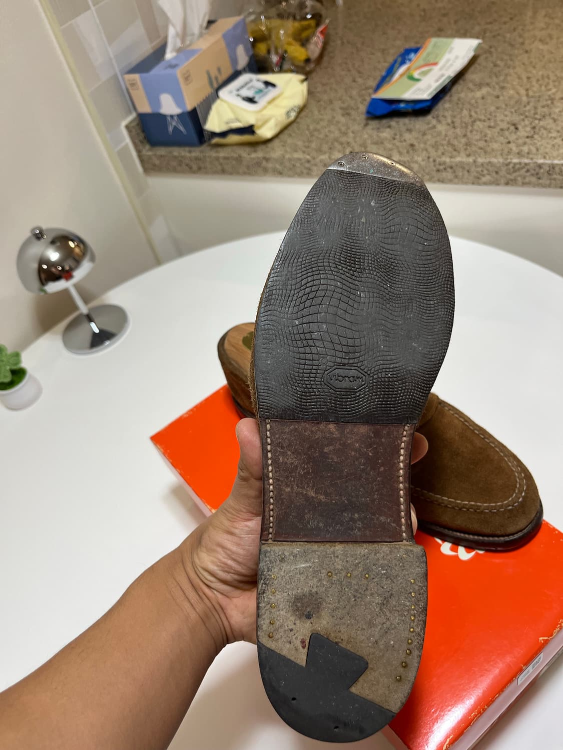 알든 6243 스너프 스웨이드 로퍼 9 C/E 상품이미지4