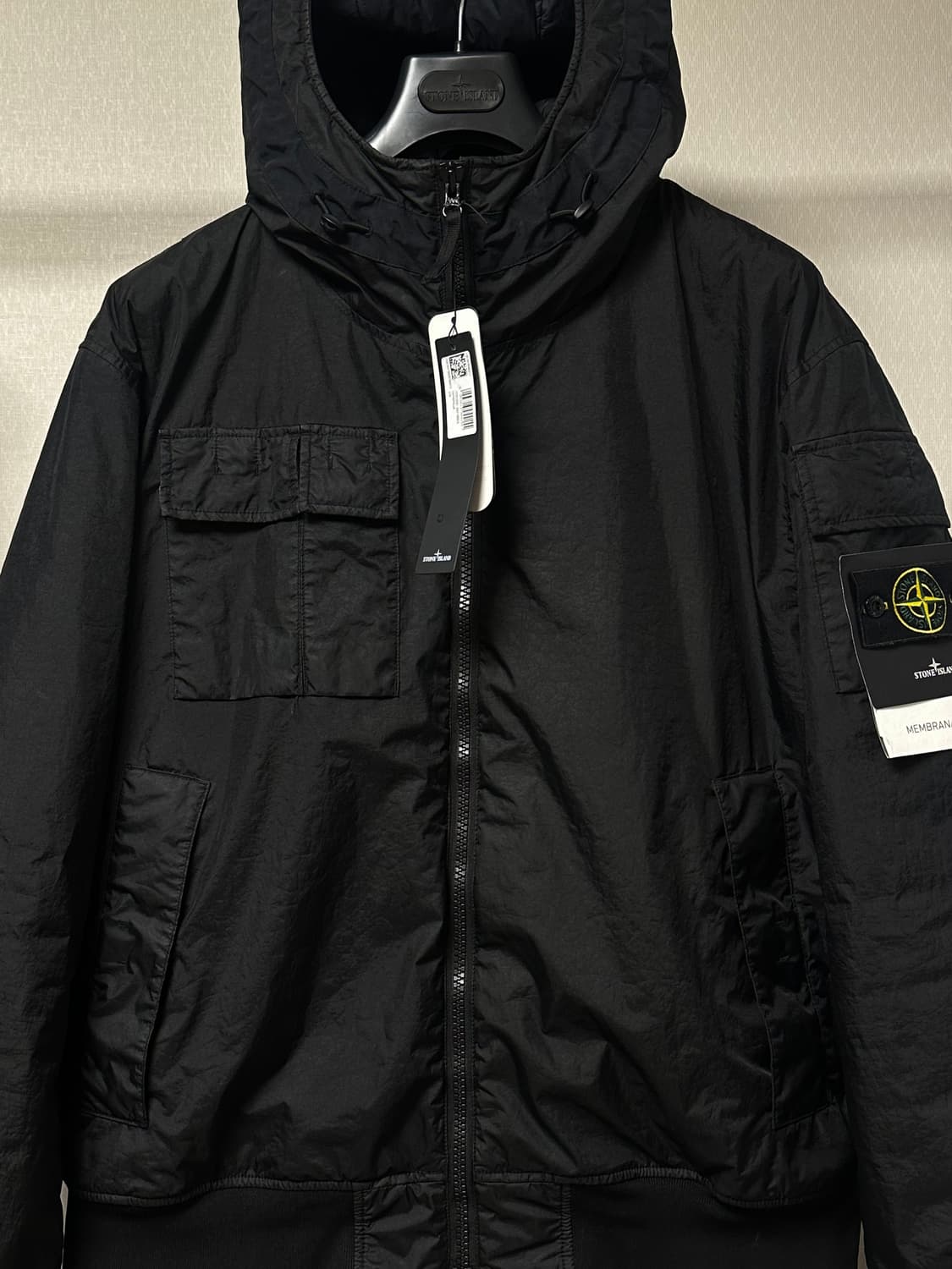 스톤아일랜드 멤브라나 워터 후드 점퍼 26ss XL(105-110) 상품이미지1