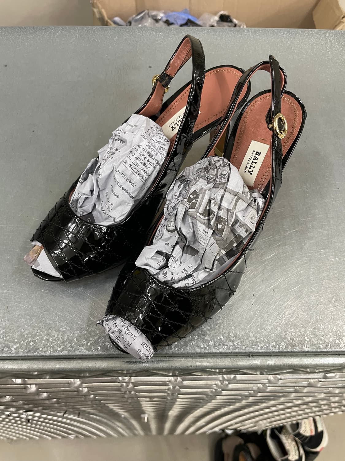 발리 슬링백 레더 펌프스 37.5 상품이미지2