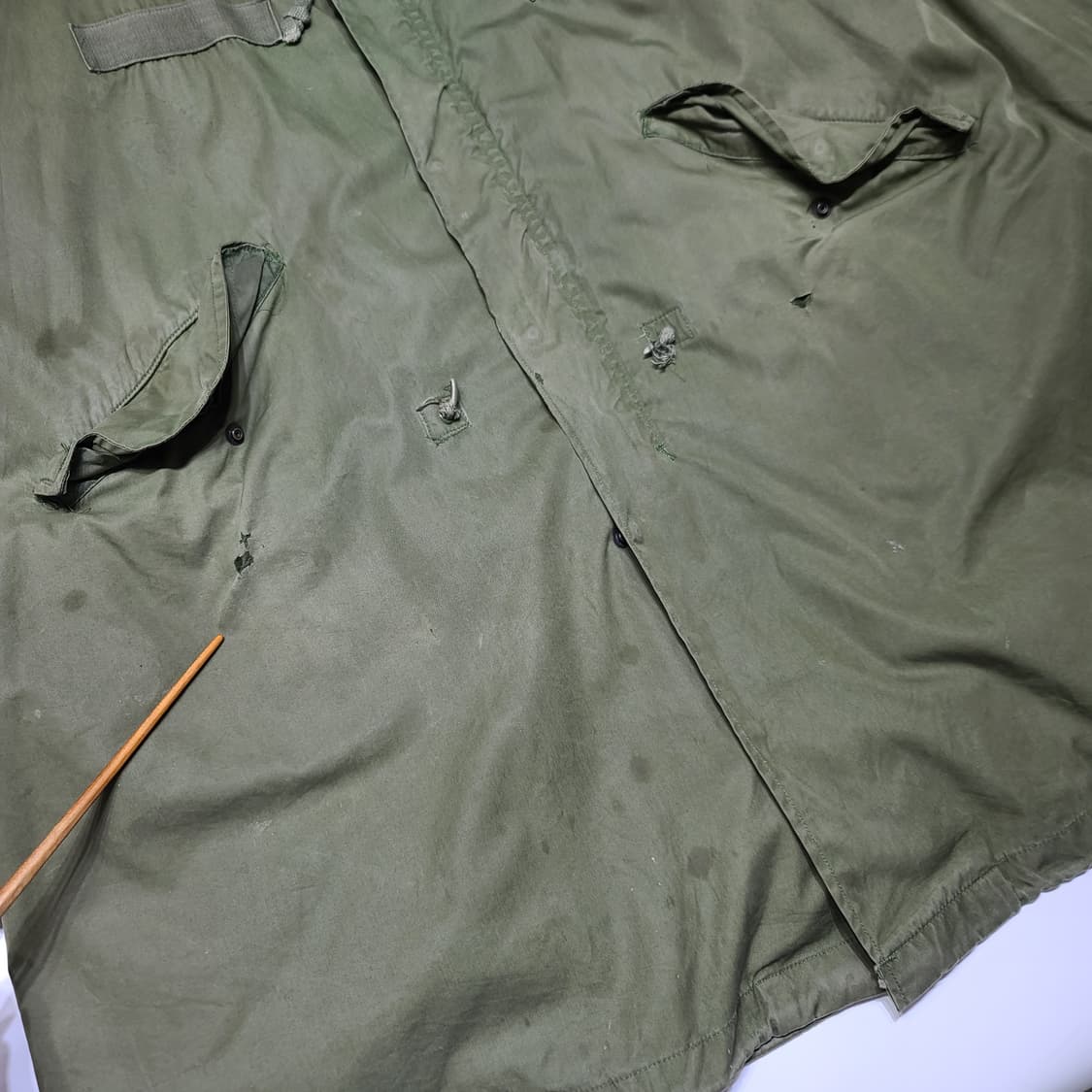 오리지널 m65 피쉬테일 개파카[XL] 상품이미지2