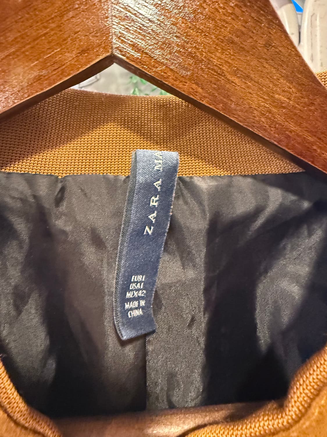 자라맨 페이크 스웨이드 봄버 자켓 상품이미지2