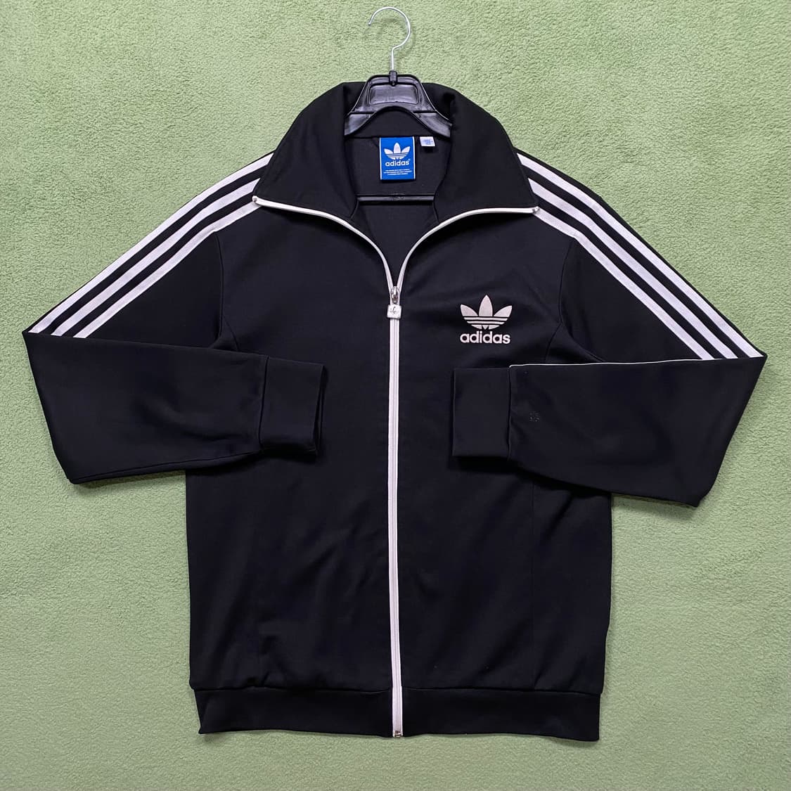 아디다스 검정 유로파 져지 트랙탑 상품이미지2