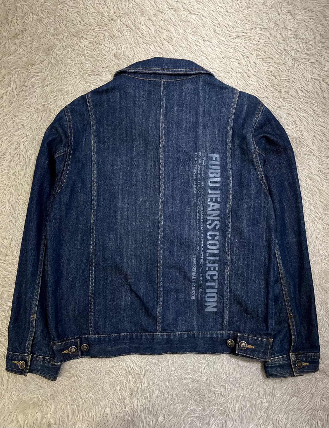 푸부 올드스쿨 데님 자켓/#2553 상품이미지6