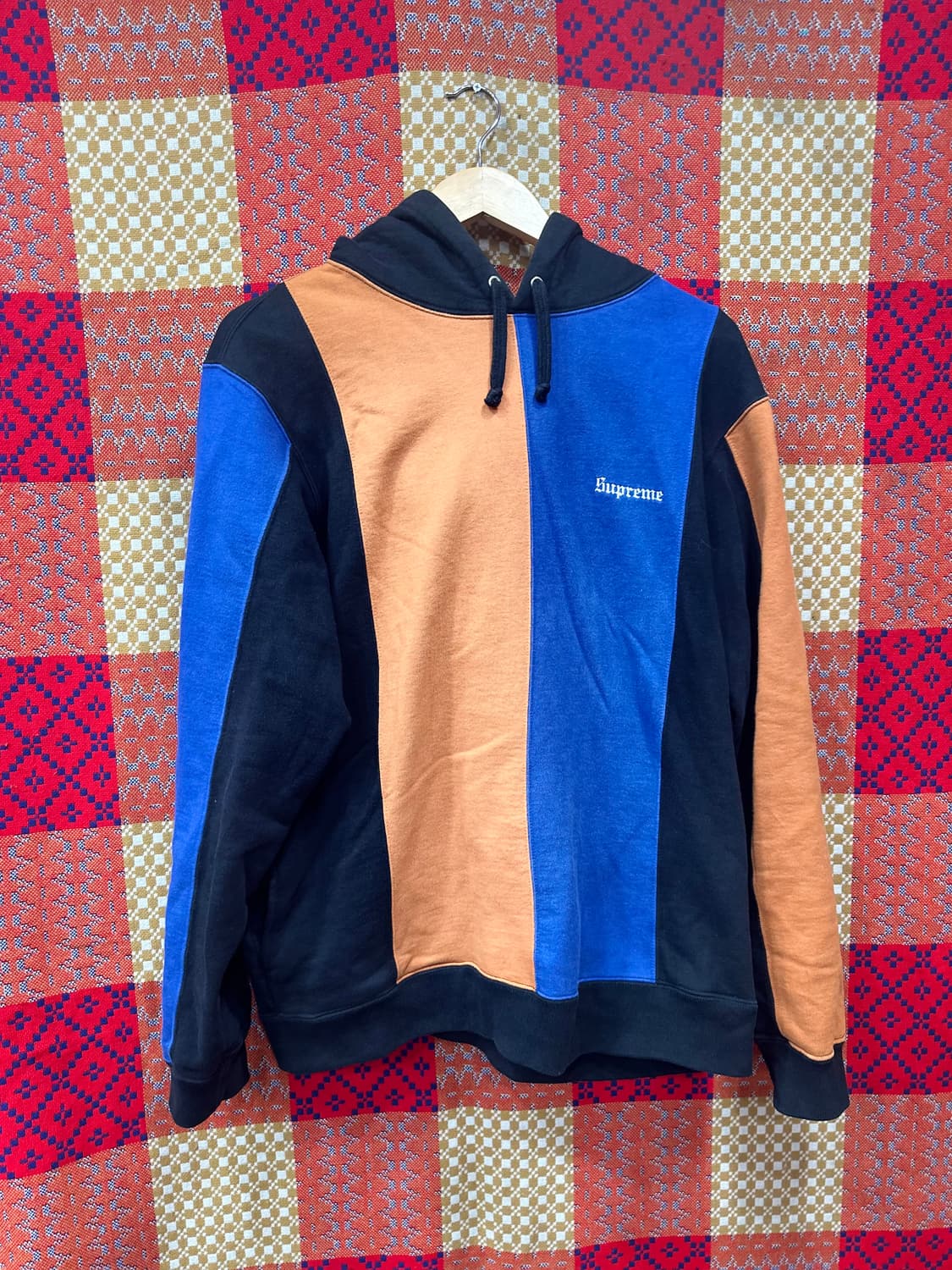 18fw 슈프림 트라이컬러 후드 m 상품이미지1
