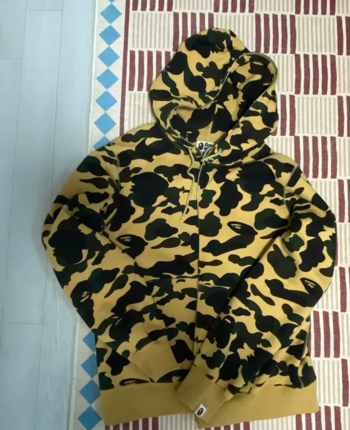 베이프 황계 후드집업 xl 상품이미지1