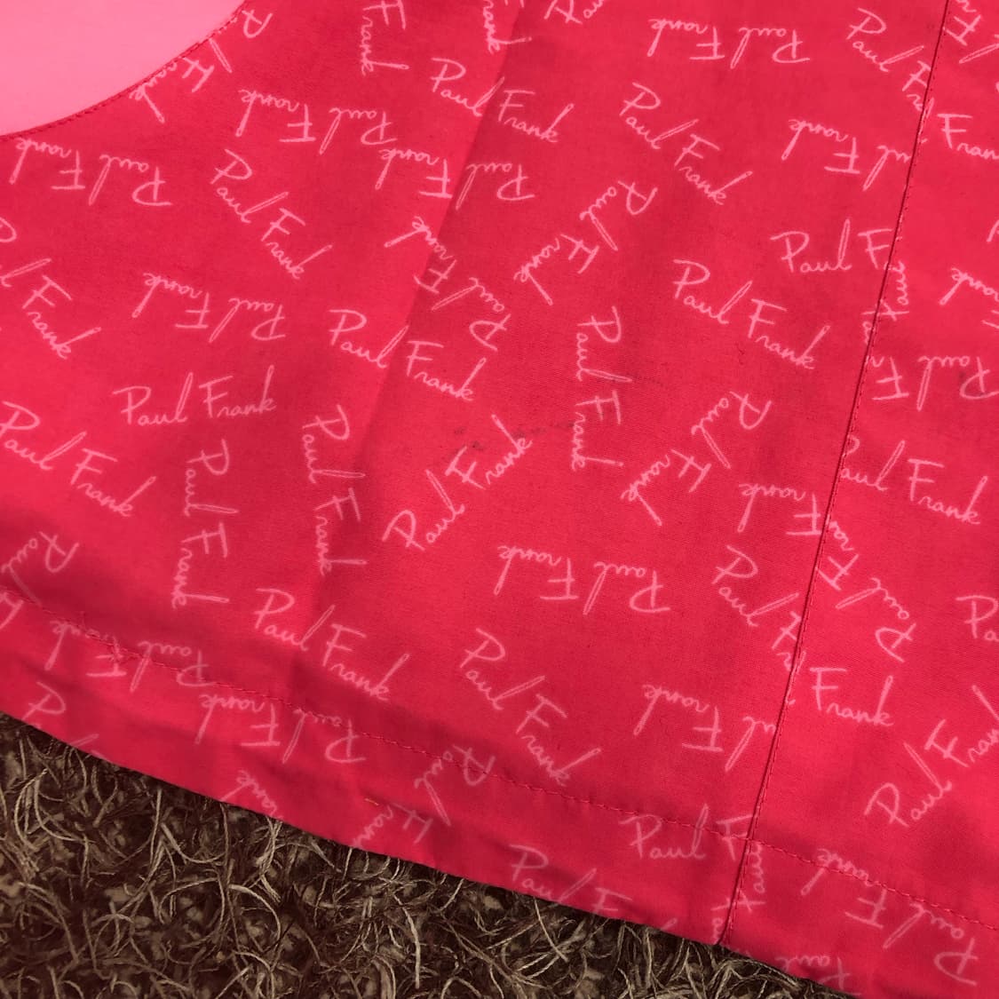 폴프랭크 핑크 로고 패턴 바람막이 자켓 상품이미지9