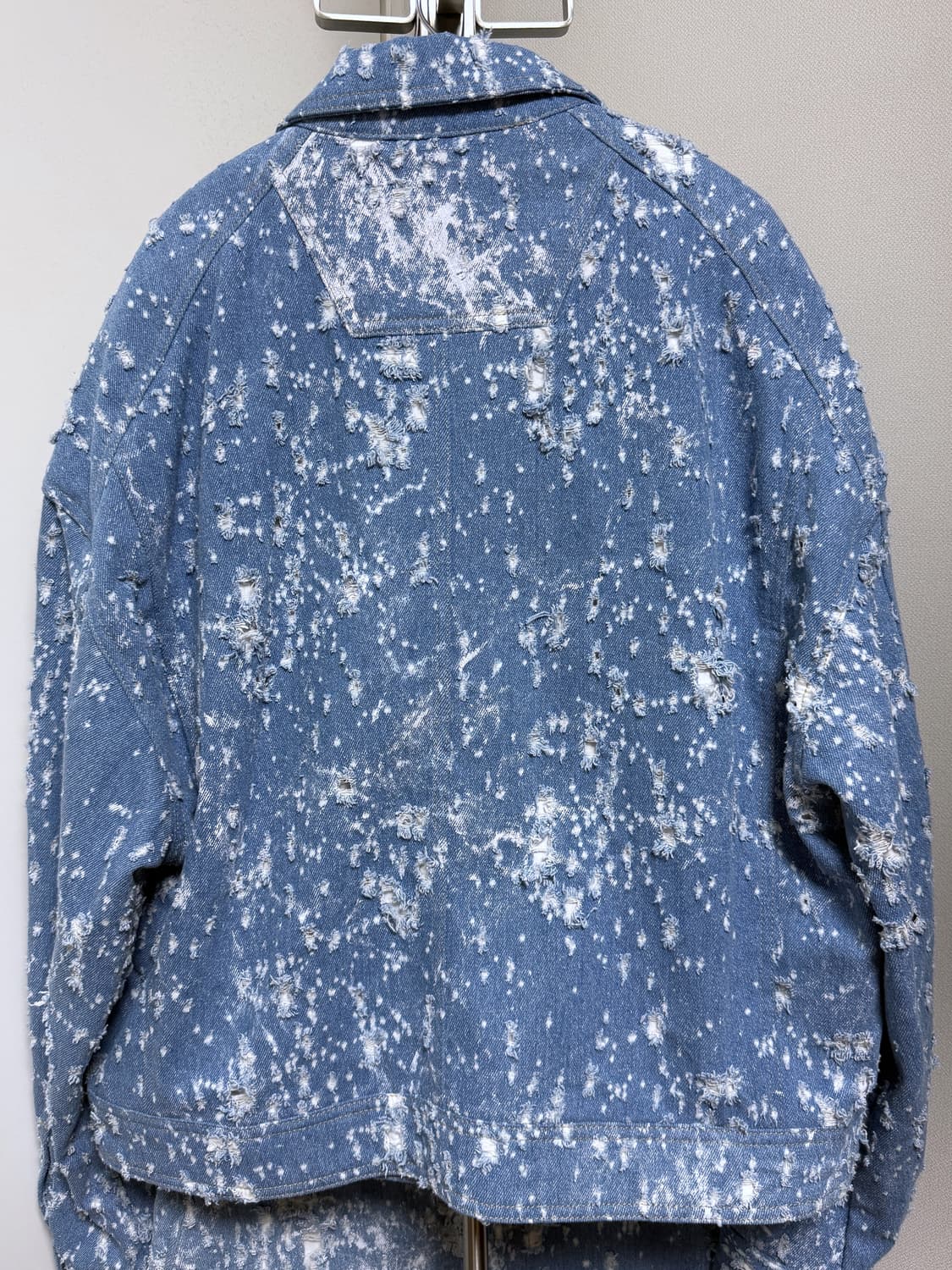 준지 24ss core 컬렉션 데미지 데님 셋업 50, 48 상품이미지6