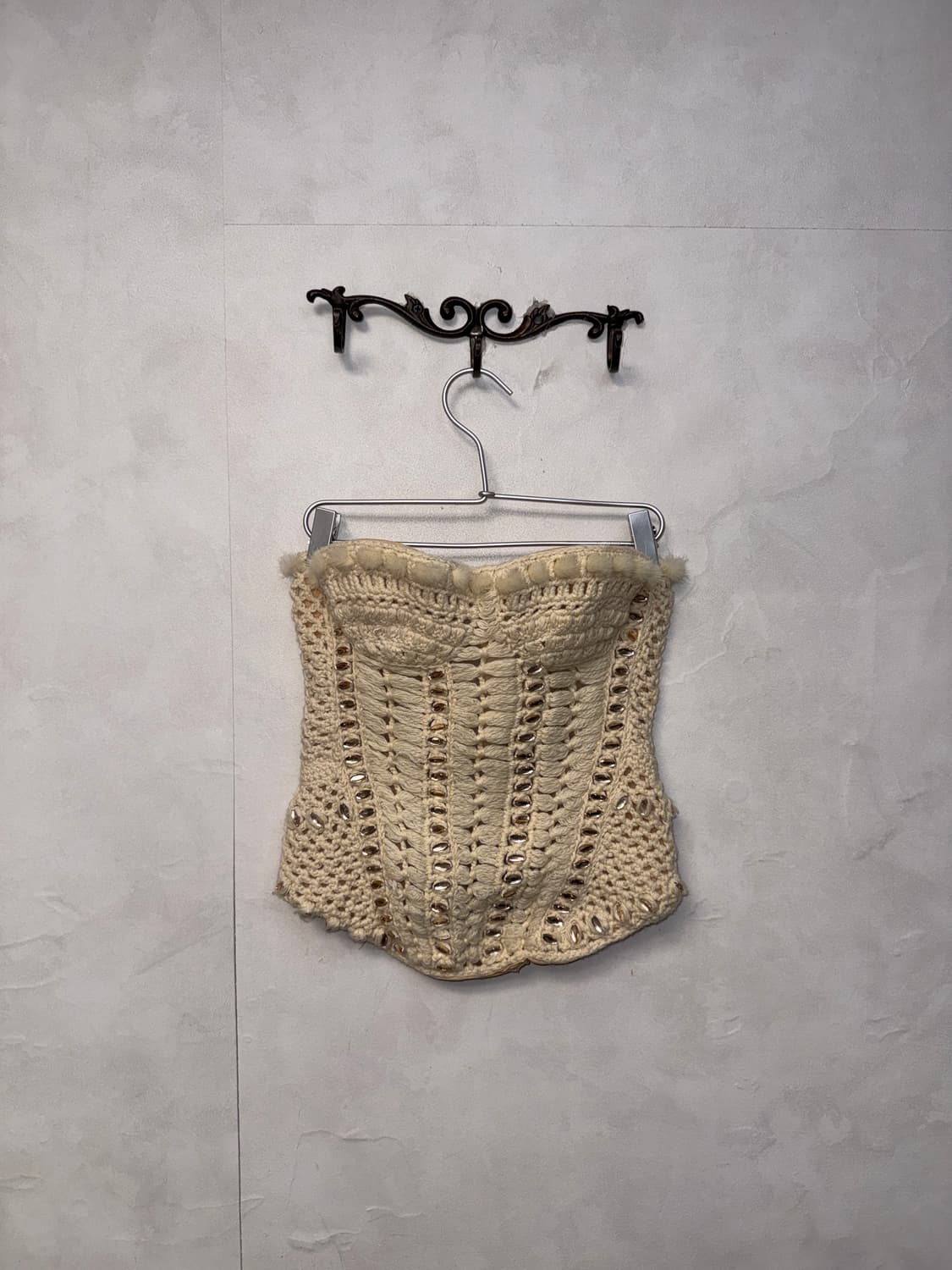 Roberto Cavalli 2005 crochet corset 상품이미지4