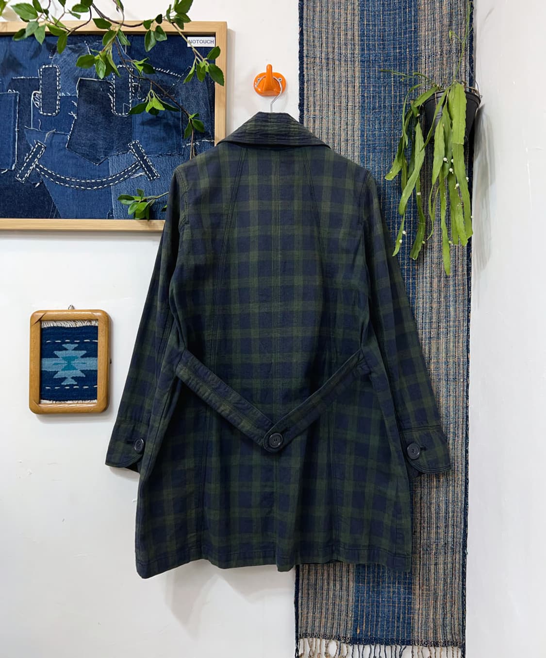 👧🏻SABUROKU WORN FREELY  Round Checkere 상품이미지2