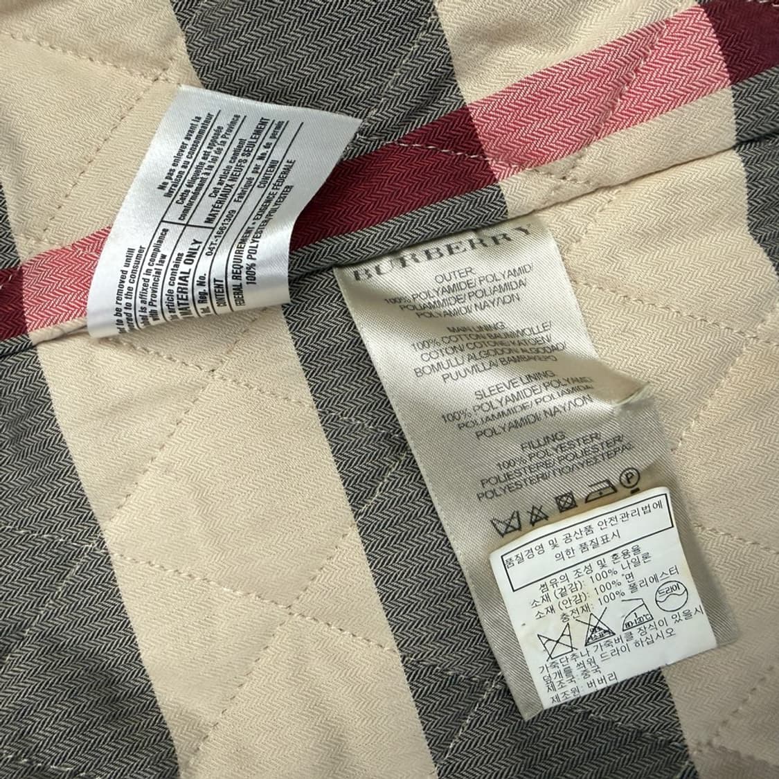 [정품/L] 버버리 브릿 필드 자켓 상품이미지6