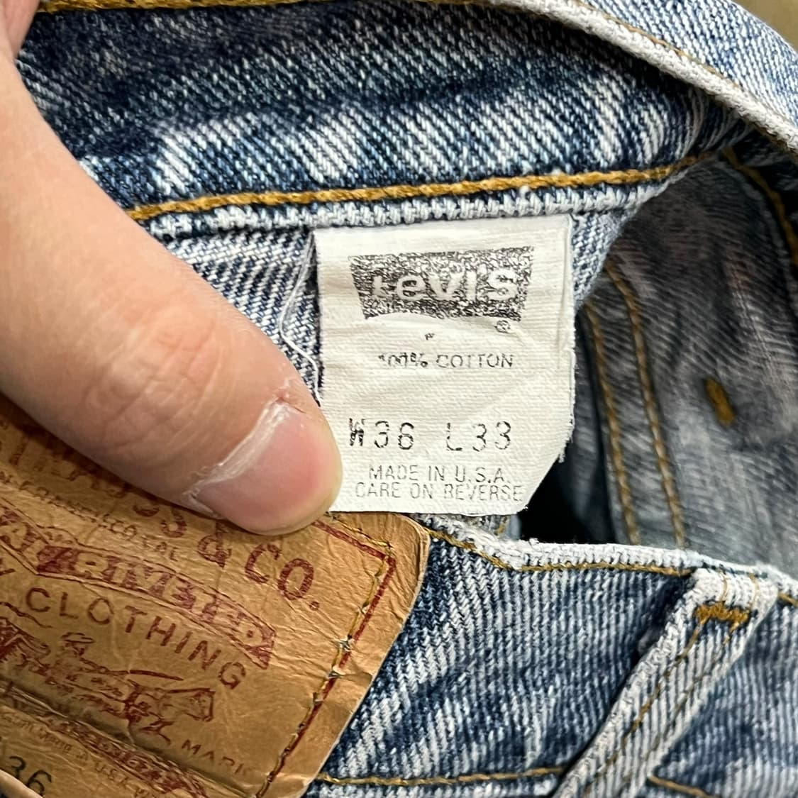  USA 리바이스 550 데님팬츠 y14246 상품이미지7