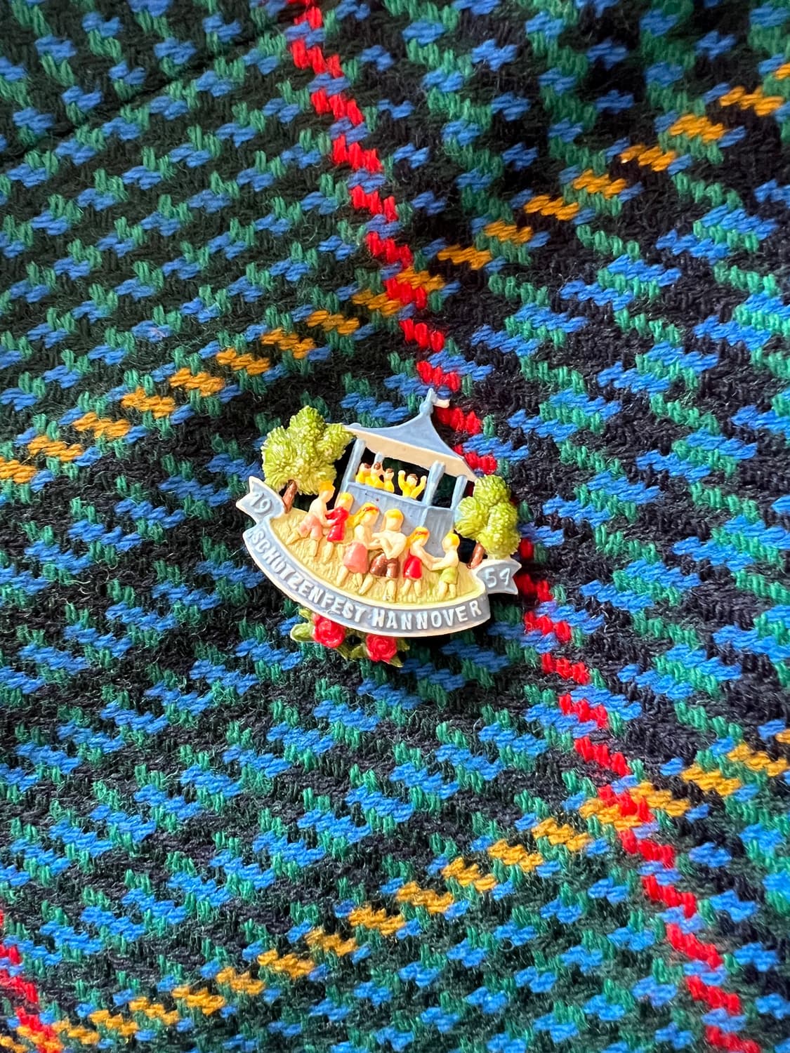 1954년도 독일 하노버 축제 기념 브로치 상품이미지2