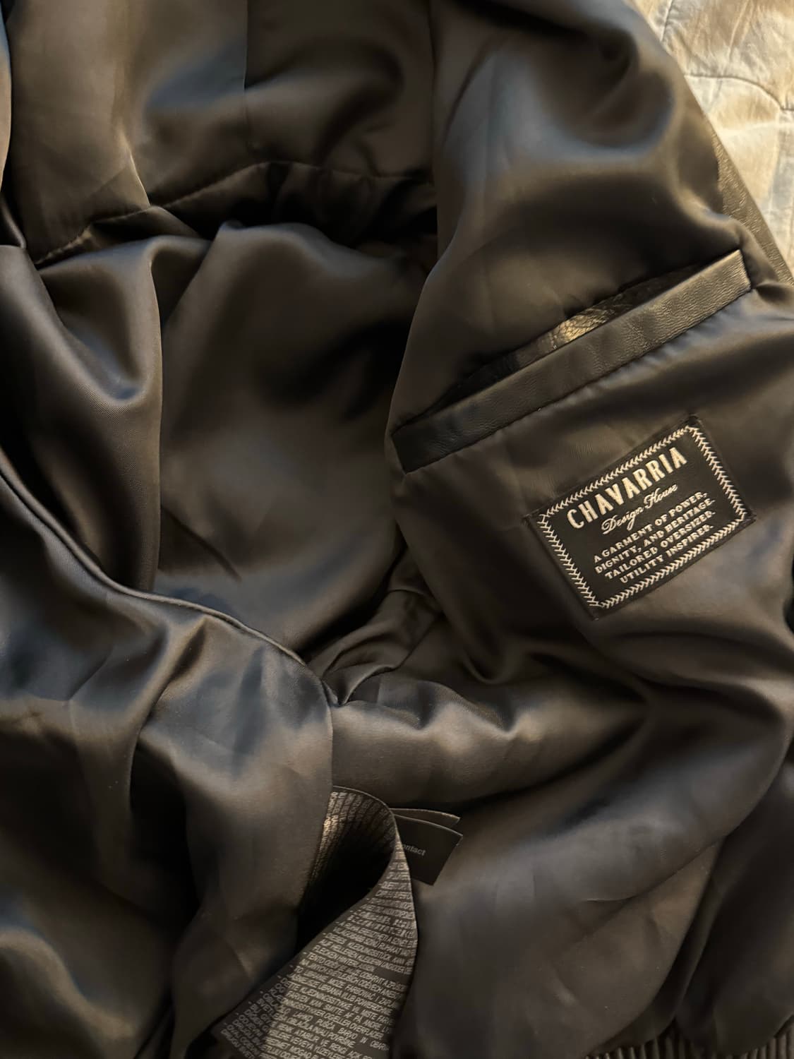 자라 윌리차바리아 나파 레더 자켓 XL 상품이미지3