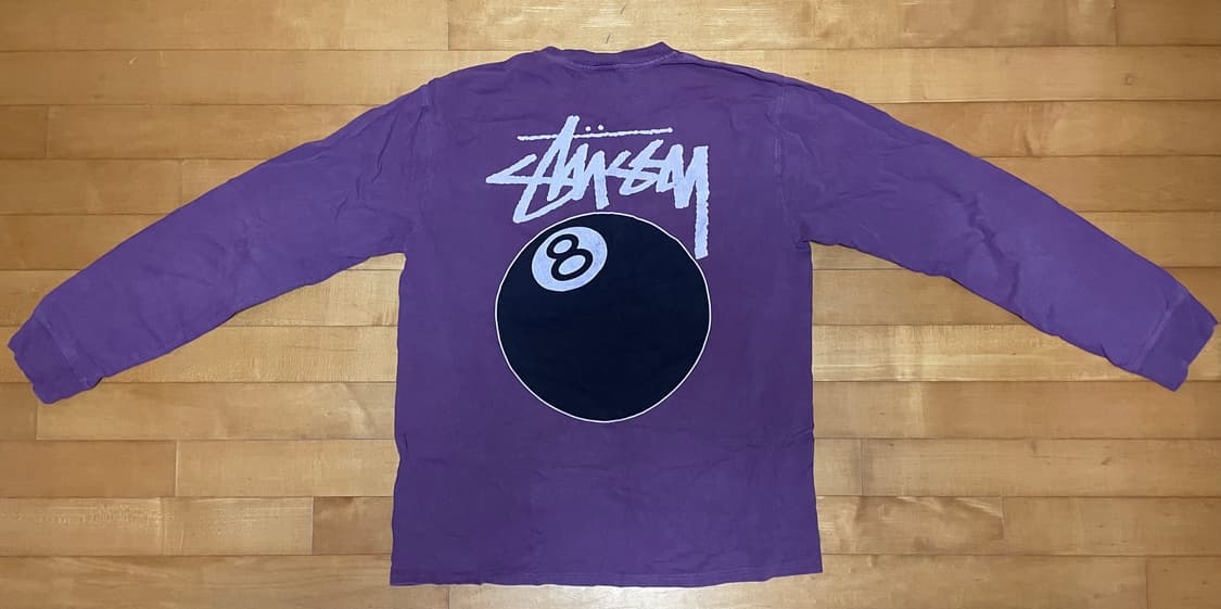 스투시 8볼 롱슬리브 티셔츠 상품이미지1