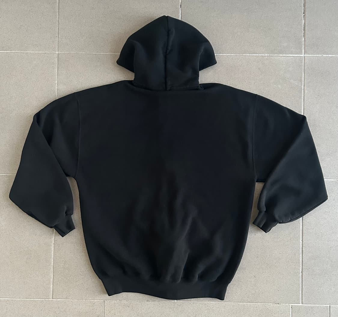 90s 빈티지 러셀 후드집업 블랙 XL USA 상품이미지2