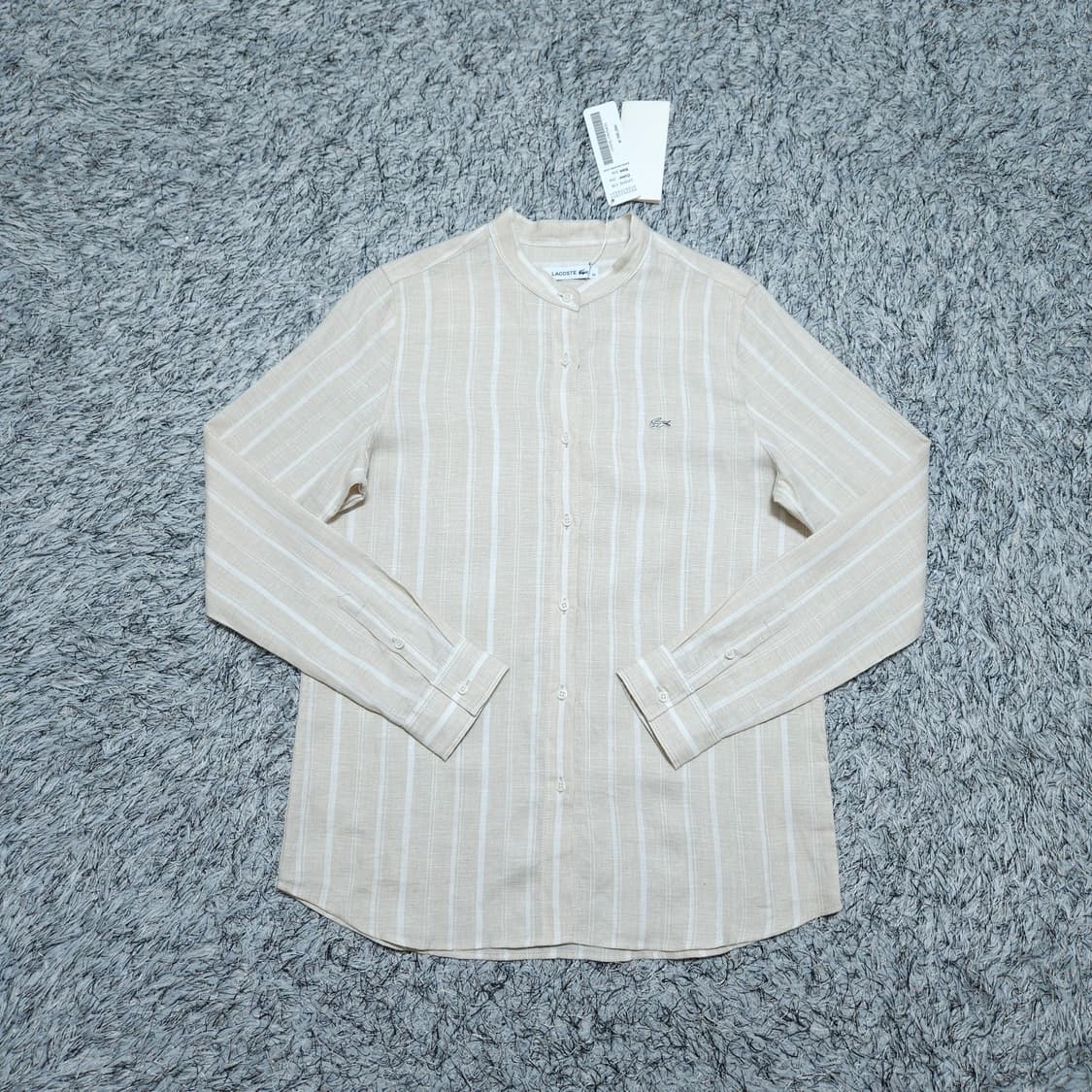 라코스테) 95(36) 여자 린넨셔츠남방 / 왕눈이샵 상품이미지1