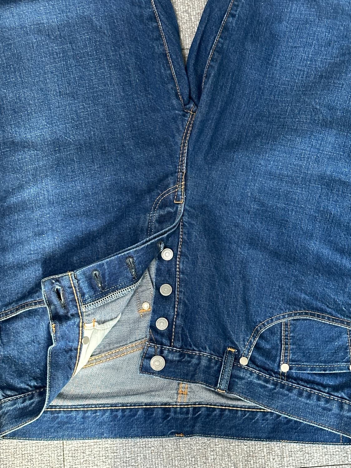 마카웨어 스트레이트 데님팬츠 2 상품이미지3