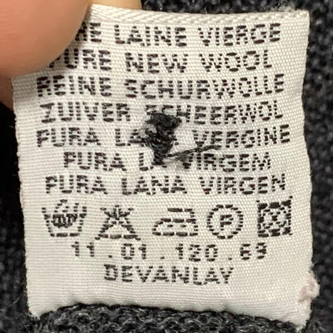 [3XL] 라코스테 울마크 퓨어울 가디건 상품이미지5