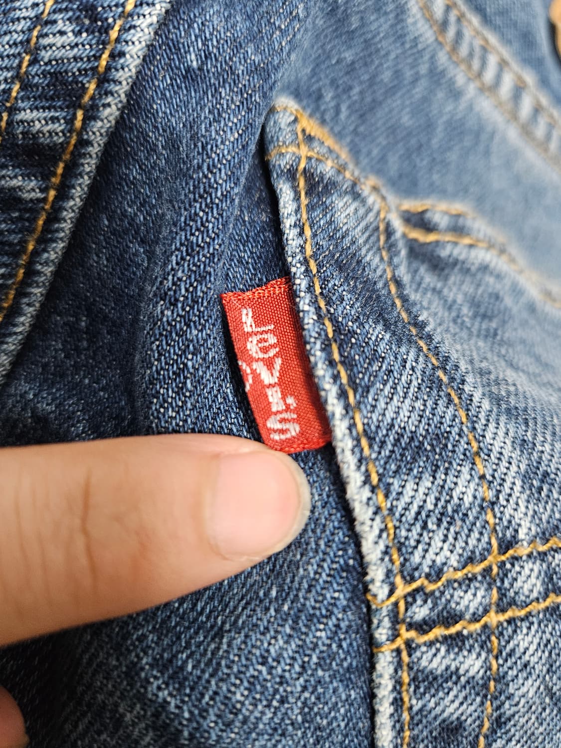 리바이스501 90s made in Korea 개조. 상품이미지3