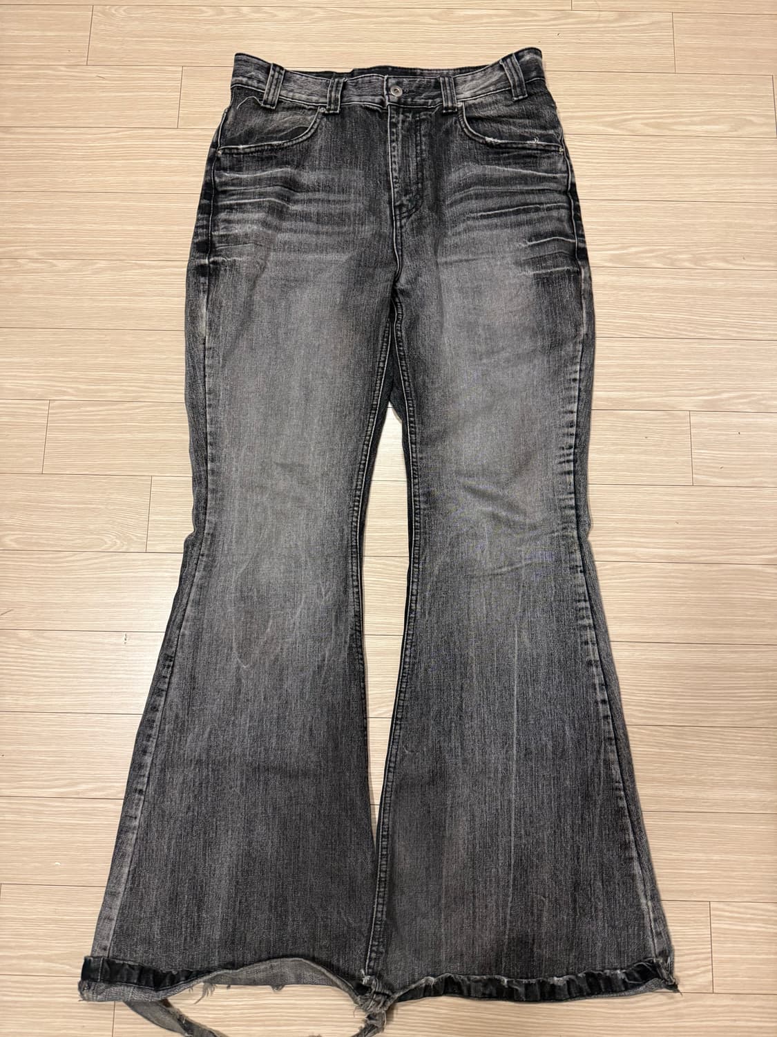 ifeellucky 플레어 부츠컷 데님 팬츠 상품이미지2