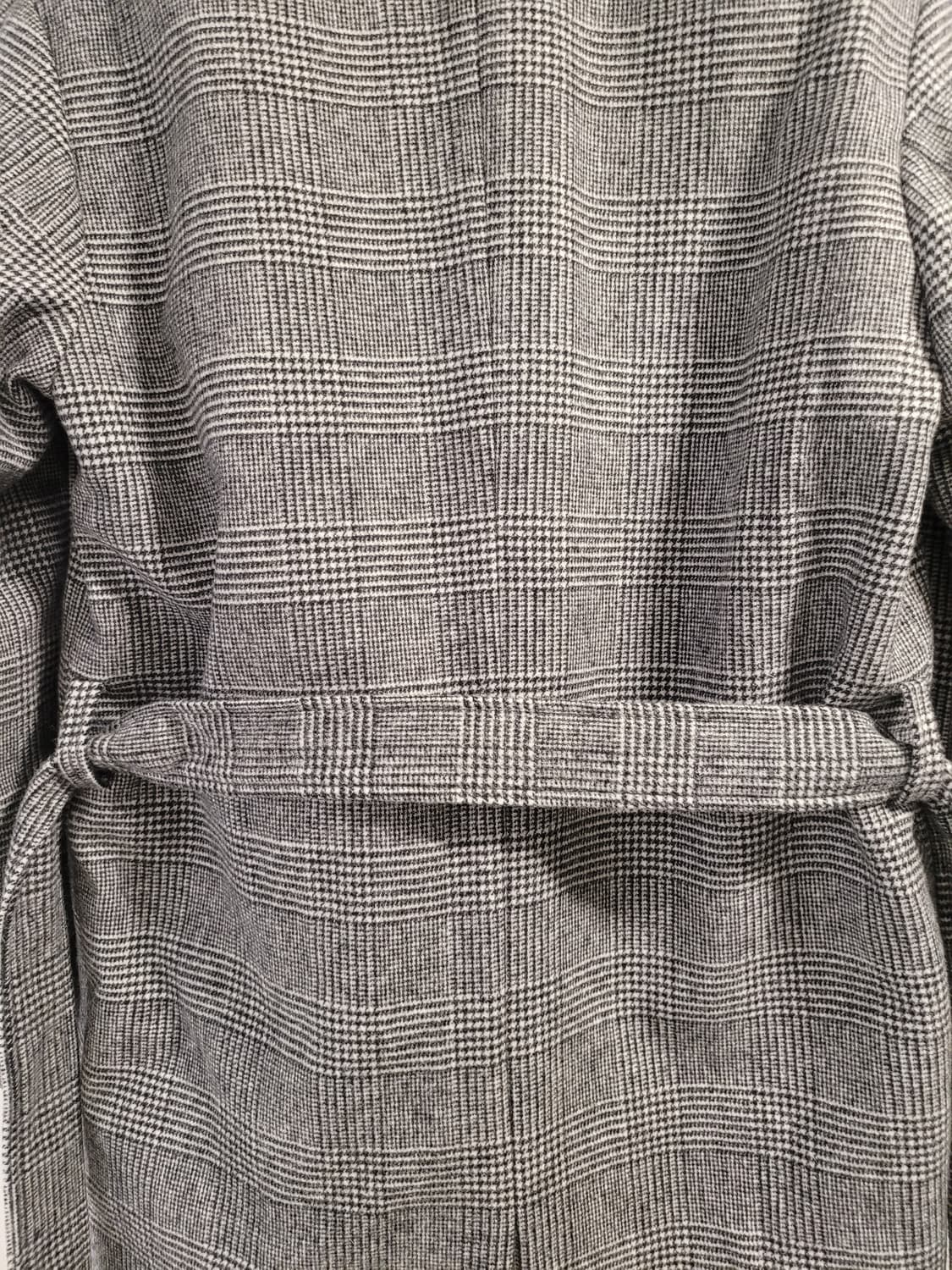 DRAWFIT 드로우핏 하운드투스 글렌체크 코트  상품이미지4