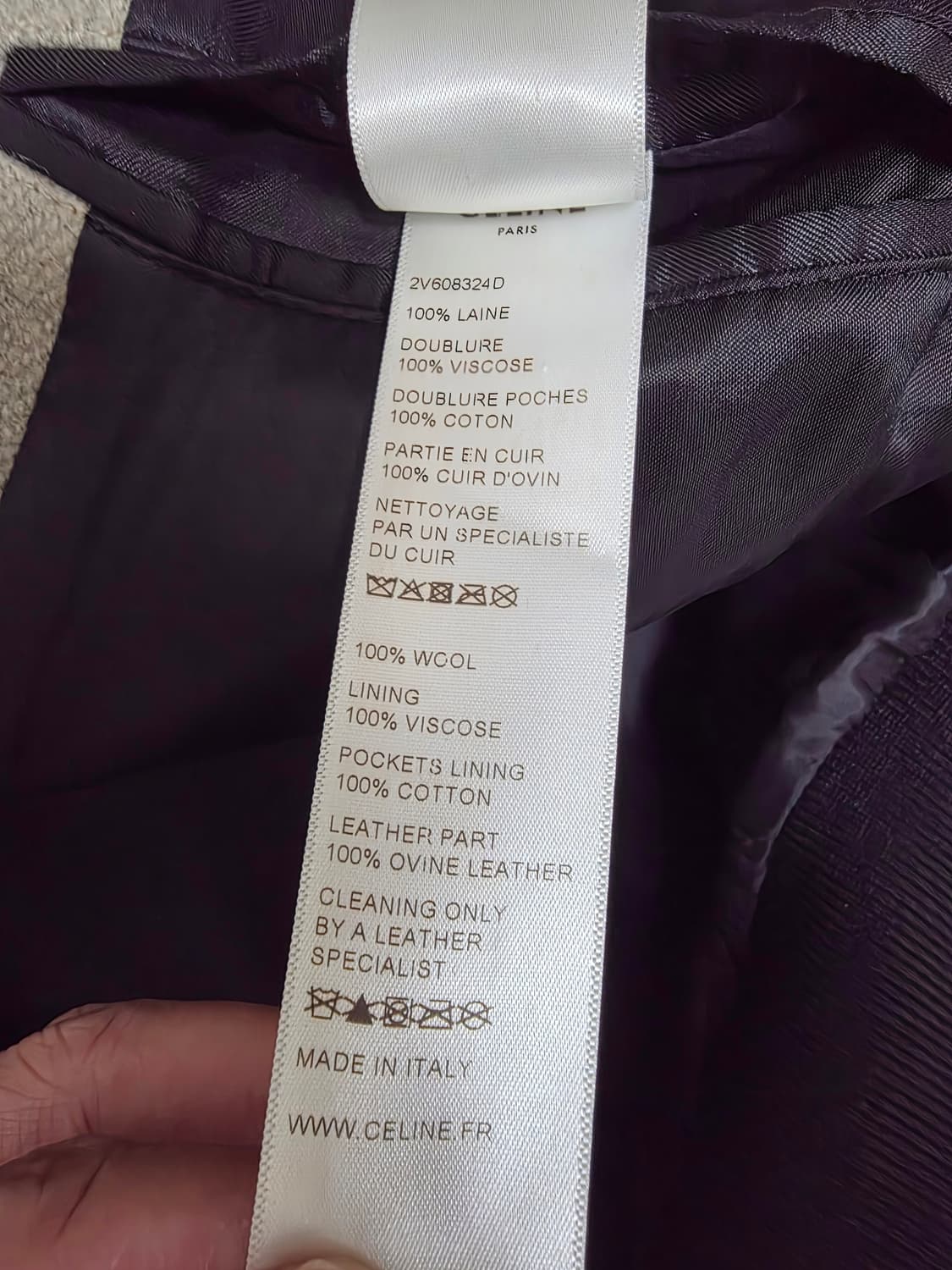 셀린느 언락유어 판타지 바시티 자켓 정품 상품이미지5