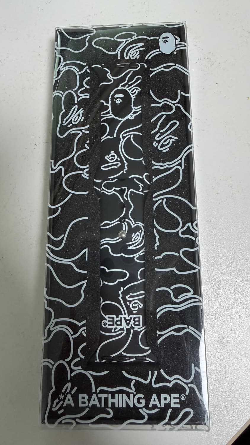 베이프 애플워치 41mm 스트랩 블랙 새상품 상품이미지1