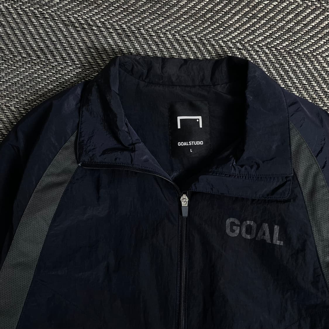 골스튜디오 리플렉티브 로고 디테일 바람막이o 2839 상품이미지4