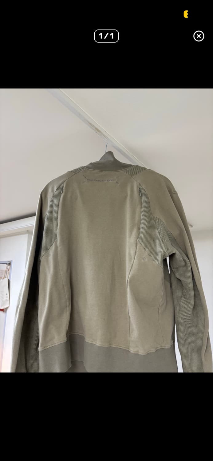 플라스틱프로덕트 contrast zipped jacket 카키 m 상품이미지3