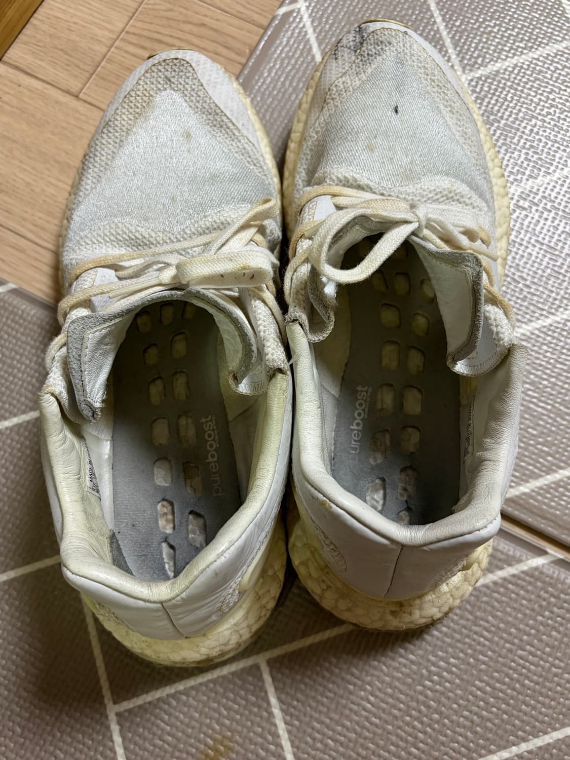 Y-3 퓨어부스트 트리플화이트 상품이미지4