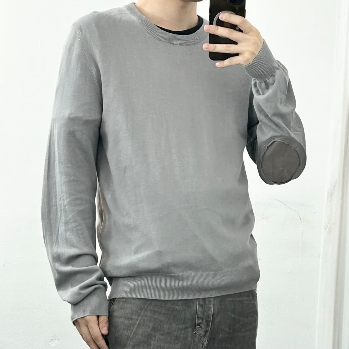 메종 마르지엘라 엘보 패치 니트 상품이미지4