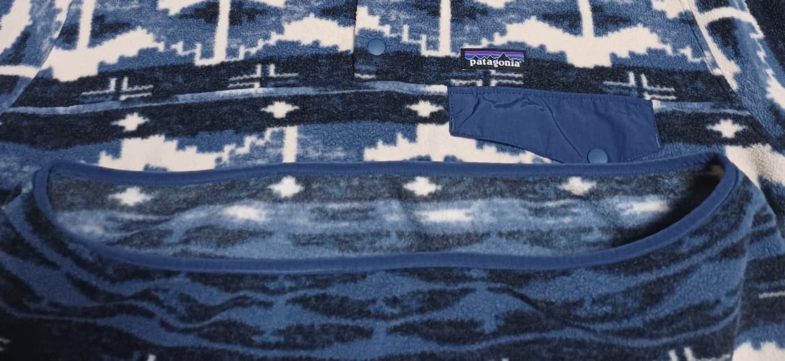 🇳🇮 [M] 파타고니아 신칠라 스냅티 세퍼드 니트 / 스톤 블루 상품이미지10