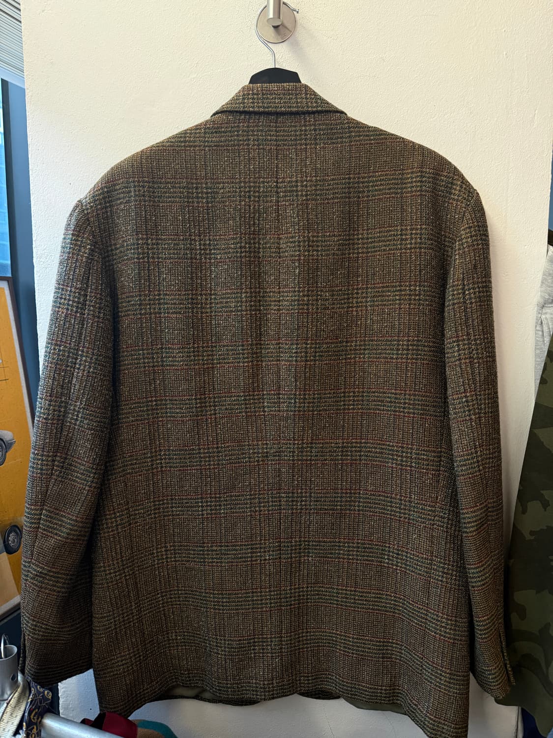 90s Valentino 울 3버튼 블레이저 XL 상품이미지5