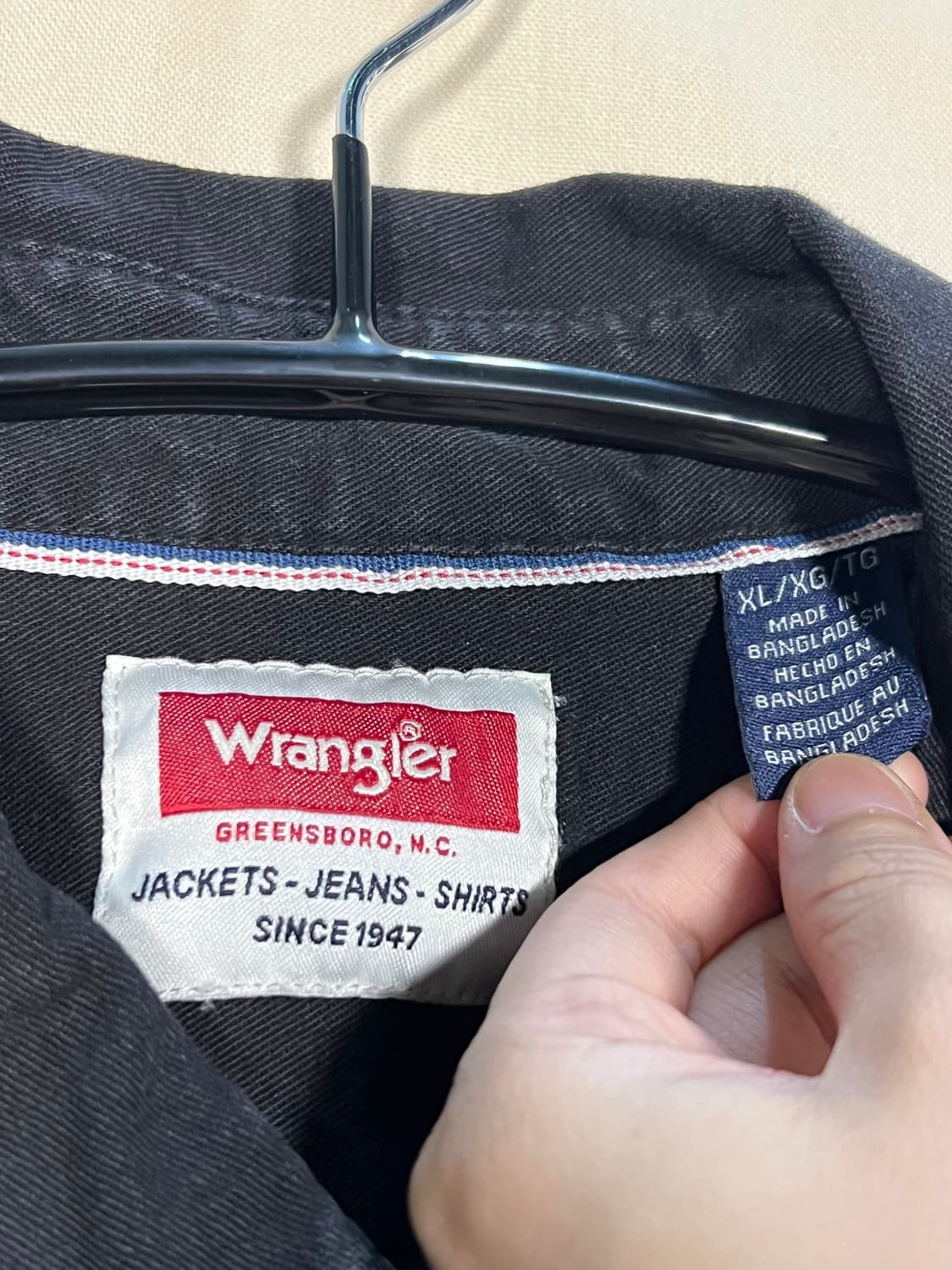 랭글러 90s 웨스턴 셔츠 처분  상품이미지3