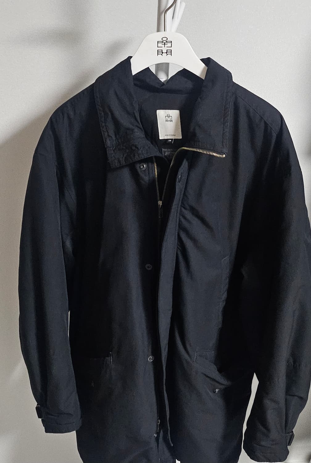 3)폴리테루 hvc미드파카 블랙 상품이미지2