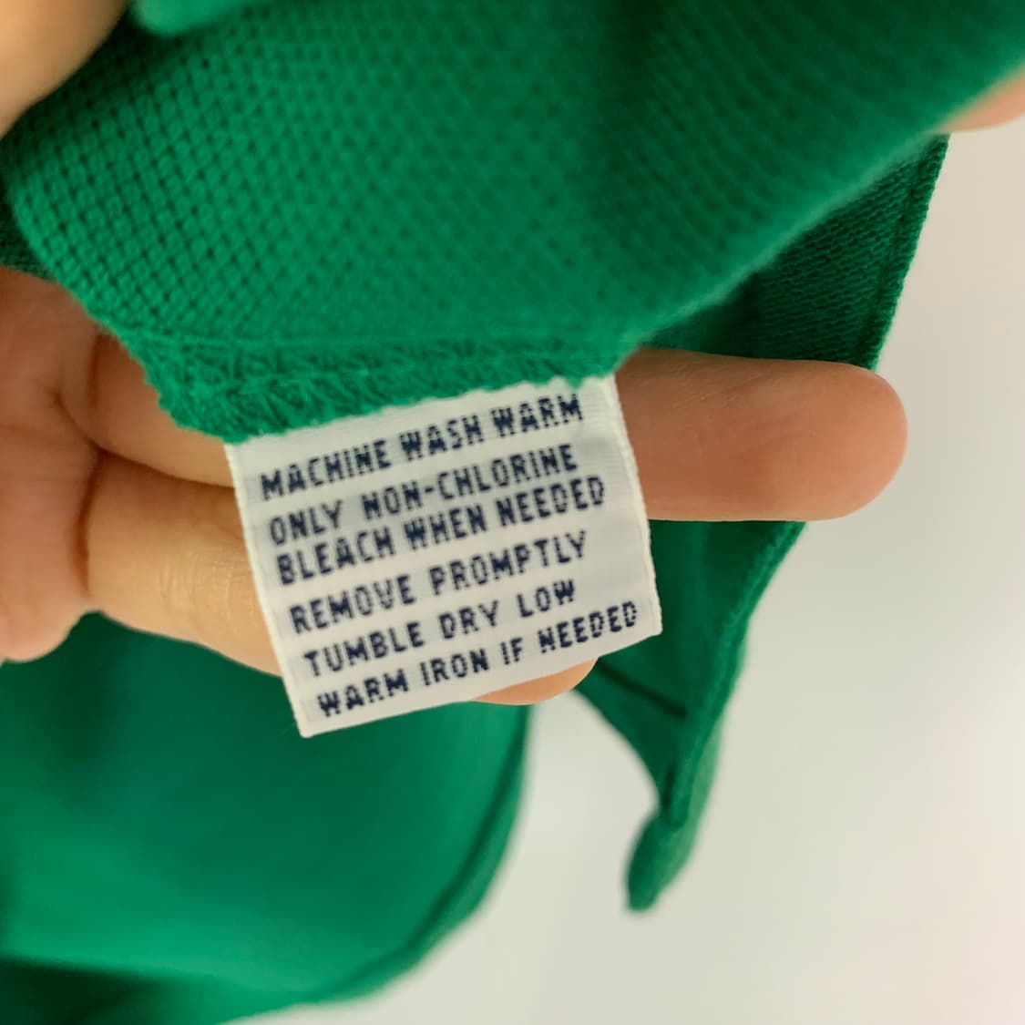 폴로 랄프로렌 그린/옐로우 빅로고 럭비 폴로티 반팔 카라 티셔츠 M 상품이미지4