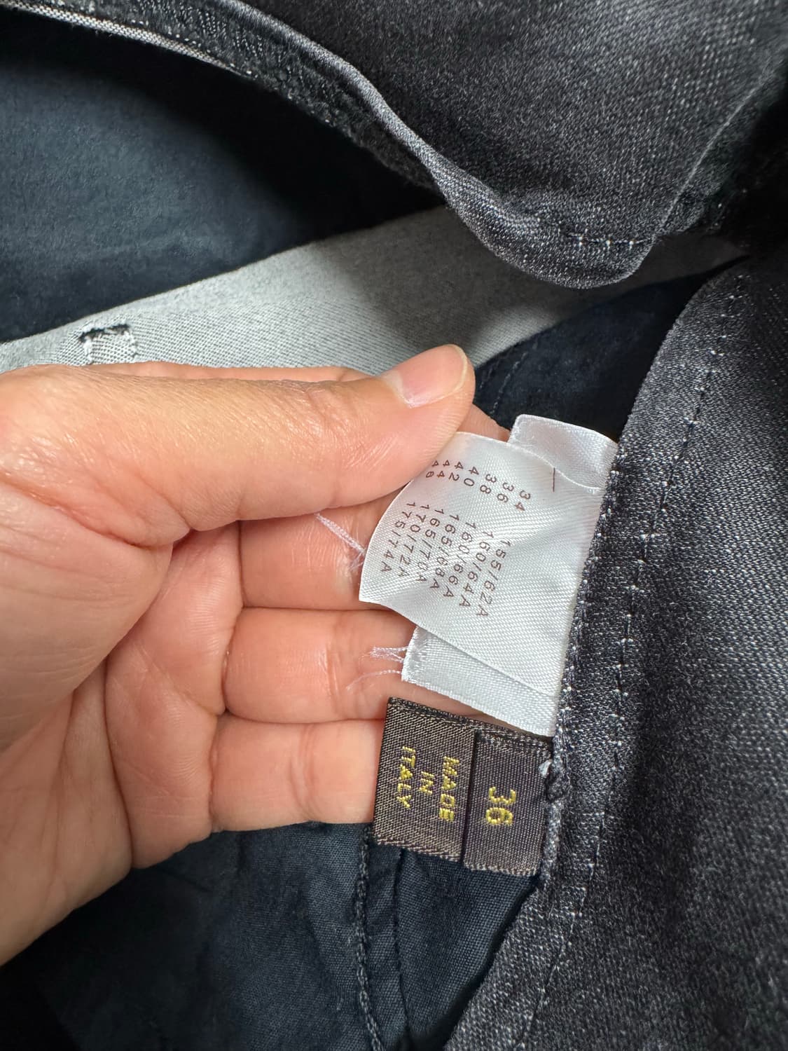 루이비통 여성 블랙데님 상품이미지4