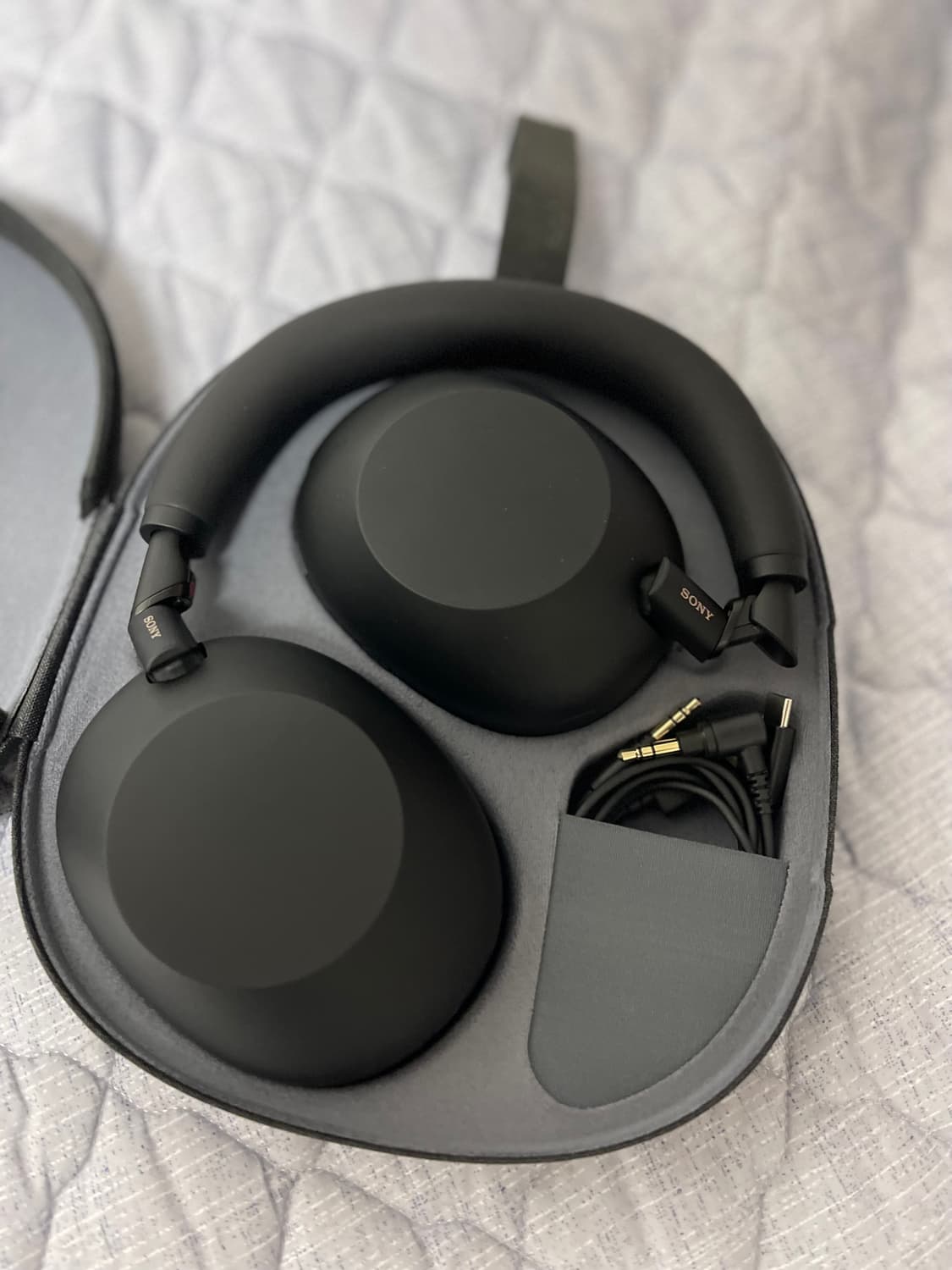 소니 헤드폰 WH-1000XM6 블랙 풀박스 개봉품 상품이미지3