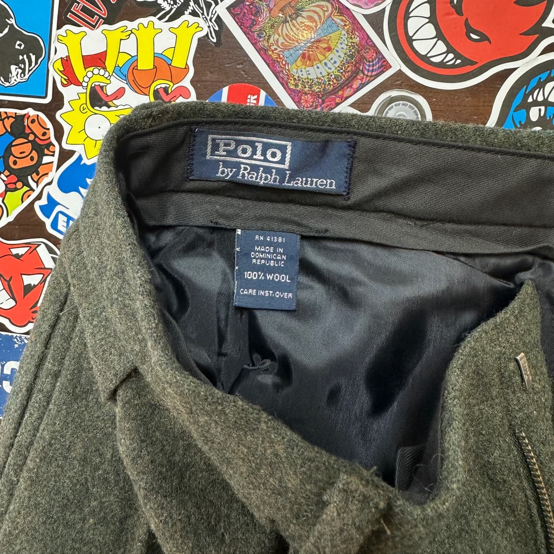 90s 폴로 랄프로렌 울 슬랙스 팬츠 30 상품이미지7