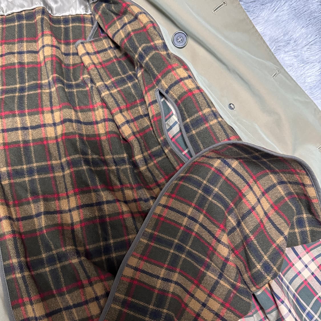 닥스 트렌치코트 외피내피 105사이즈 상품이미지7