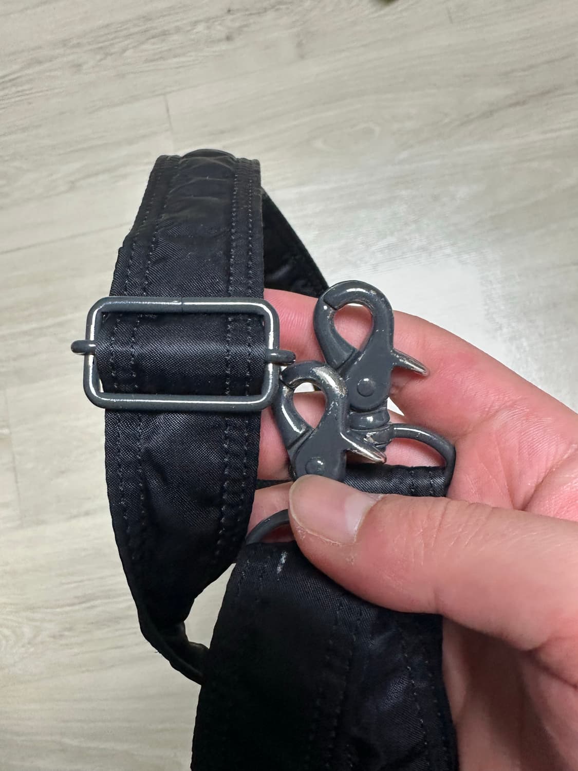 PORTER 요시다 포터 반달 숄더백 블랙 상품이미지6